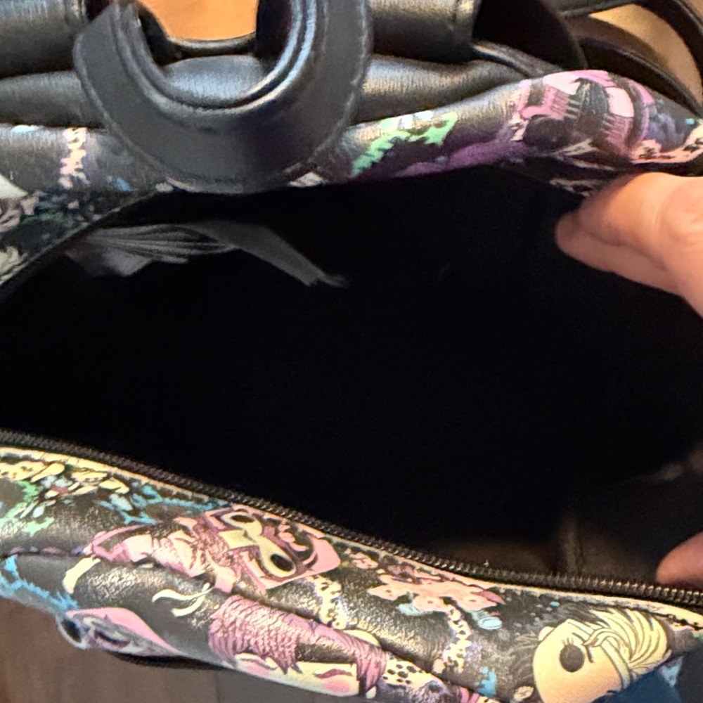 Loungefly Blacklight Marvel Infinity Mini Backpack - image 4